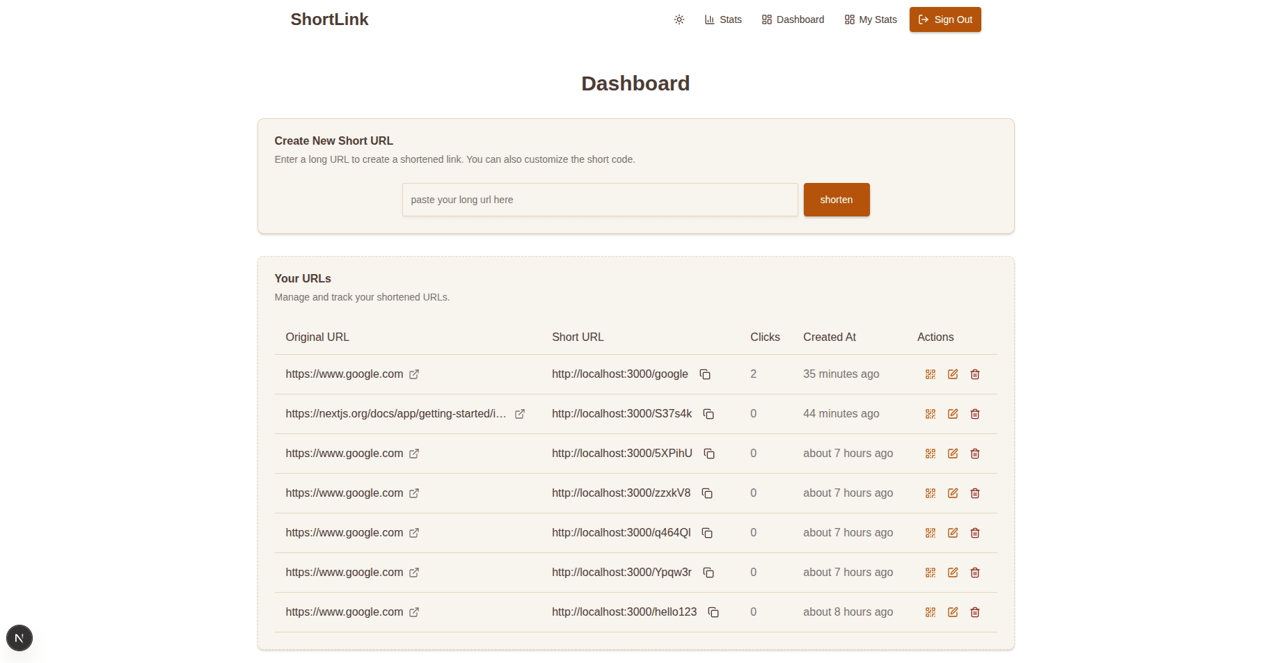 ShortUrl – Advanced URL Shortener
